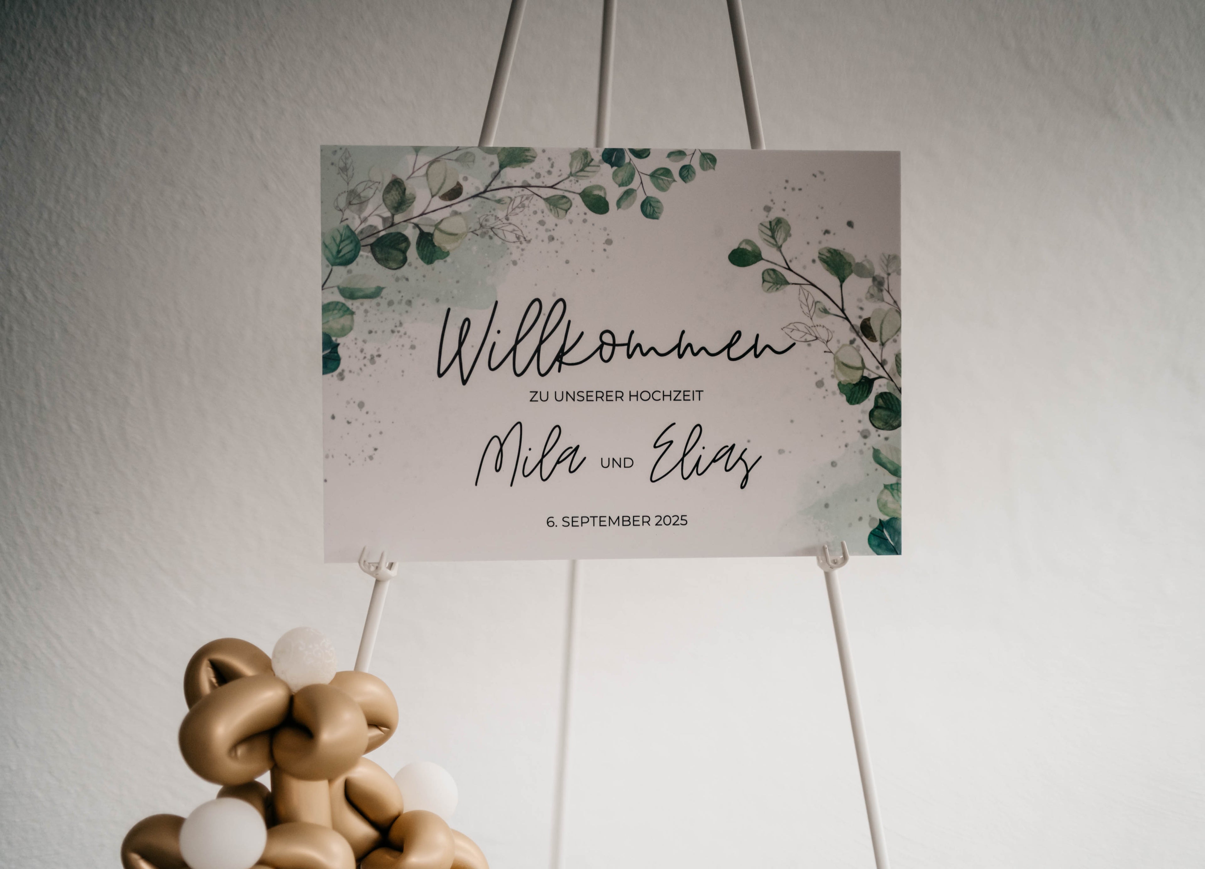 Hochzeit Willkommens-Tafel / Wedding Welcome Sign