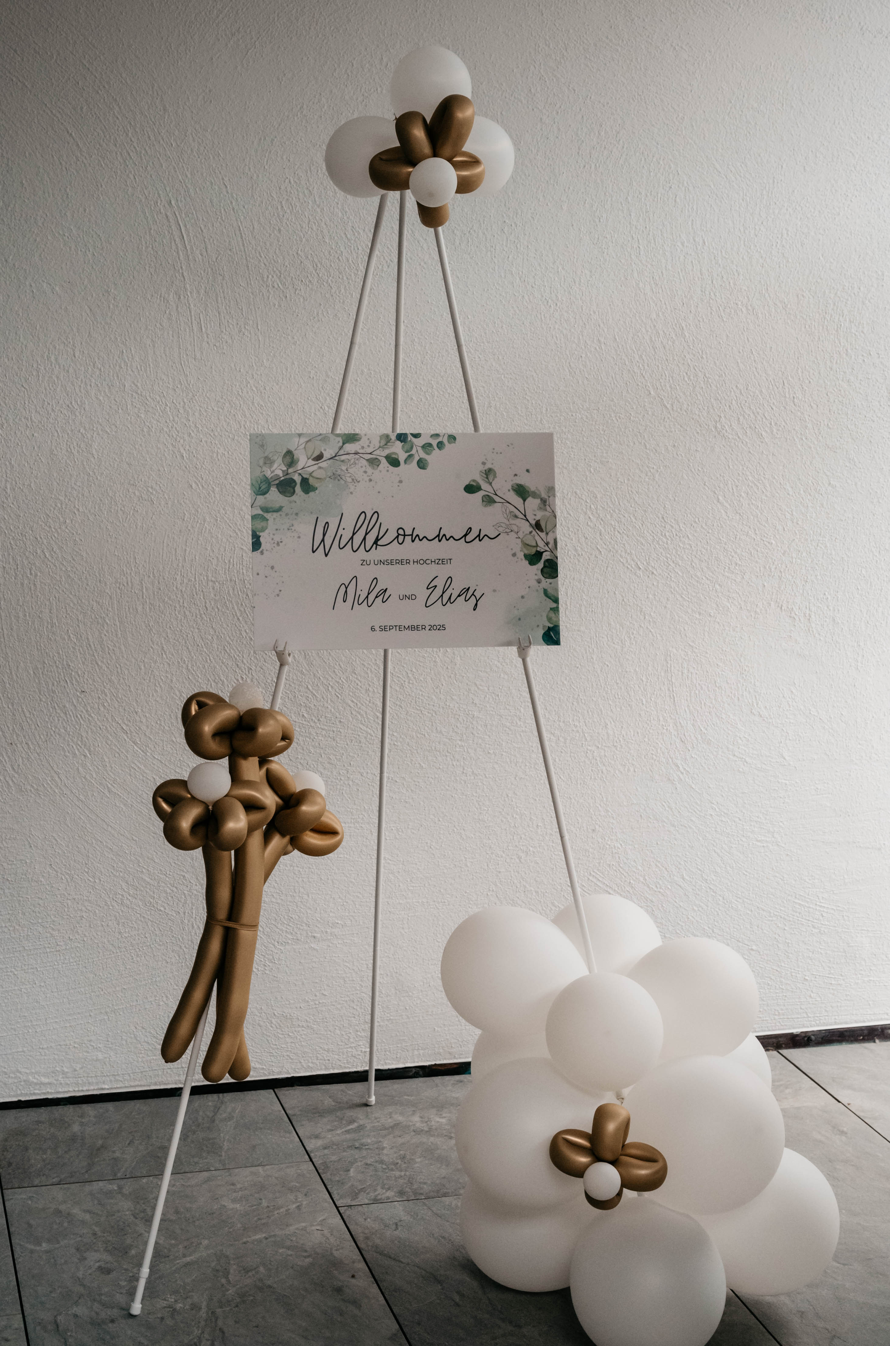 Hochzeit Willkommens-Tafel / Wedding Welcome Sign