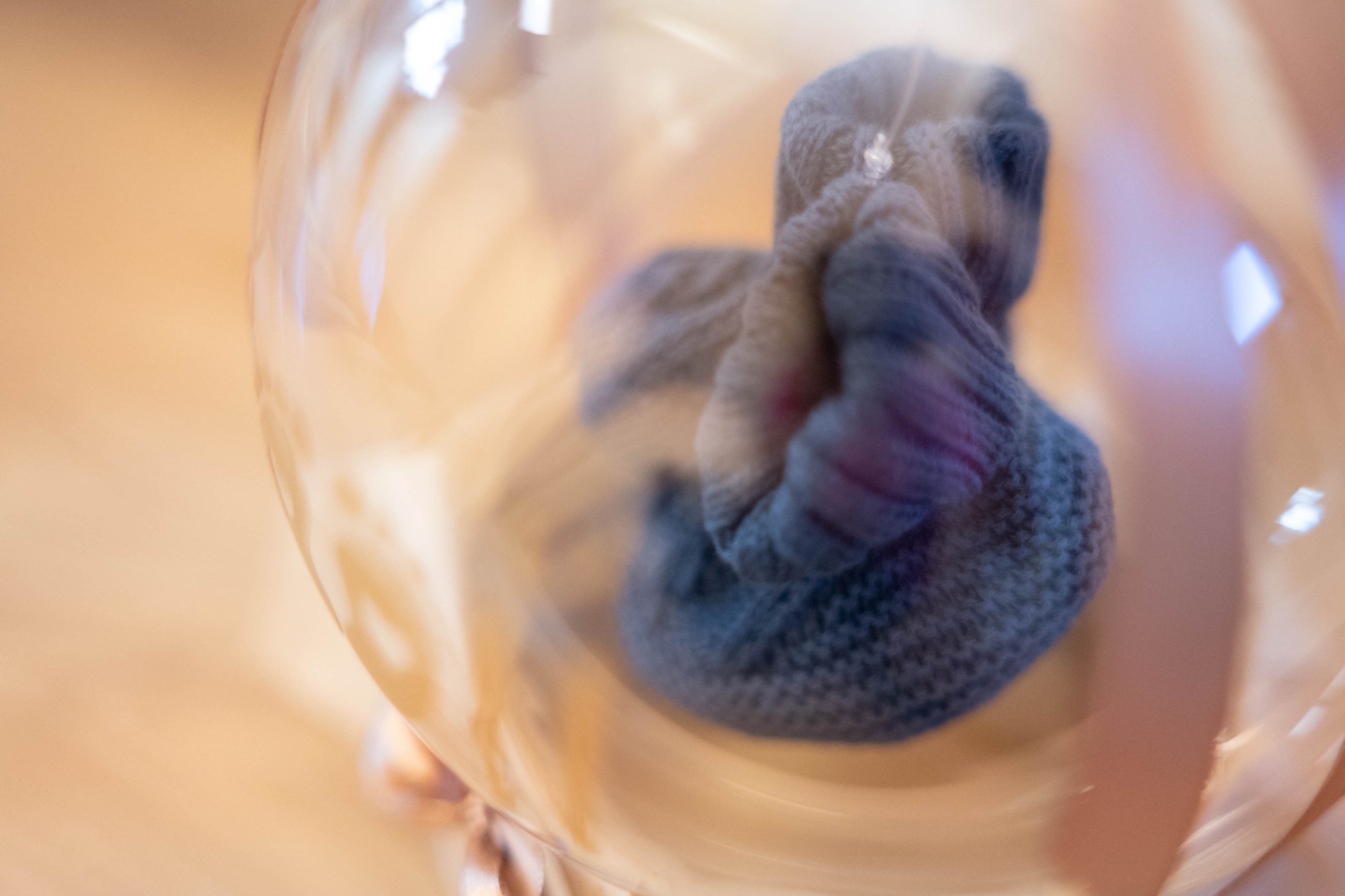 Kleiner Bubble Ballon: Personalisiertes Baby Geschenk