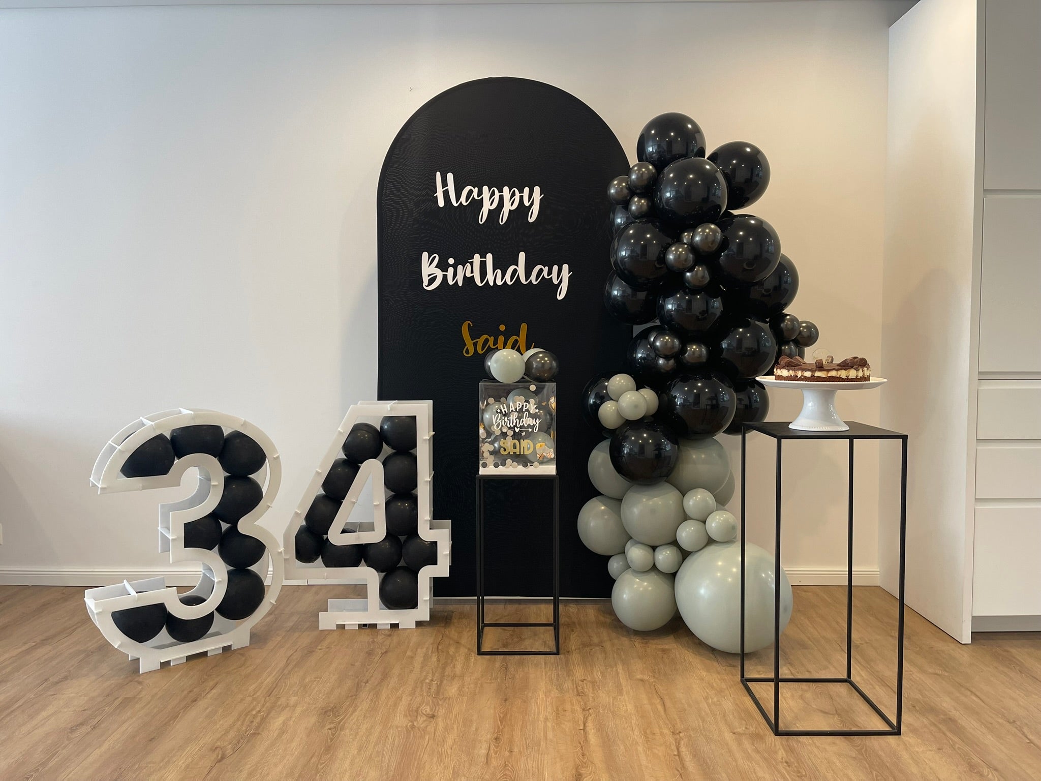 Party Dekowand Arch Wall mieten